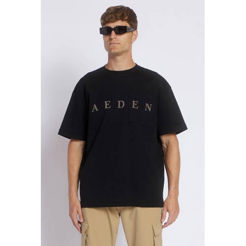 Aeden oversized T-shirt zwart afbeelding