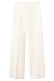 thumbnail: Mango wide leg regular waist broek ecru