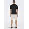 ONLY & SONS regular polo gebreid zwart