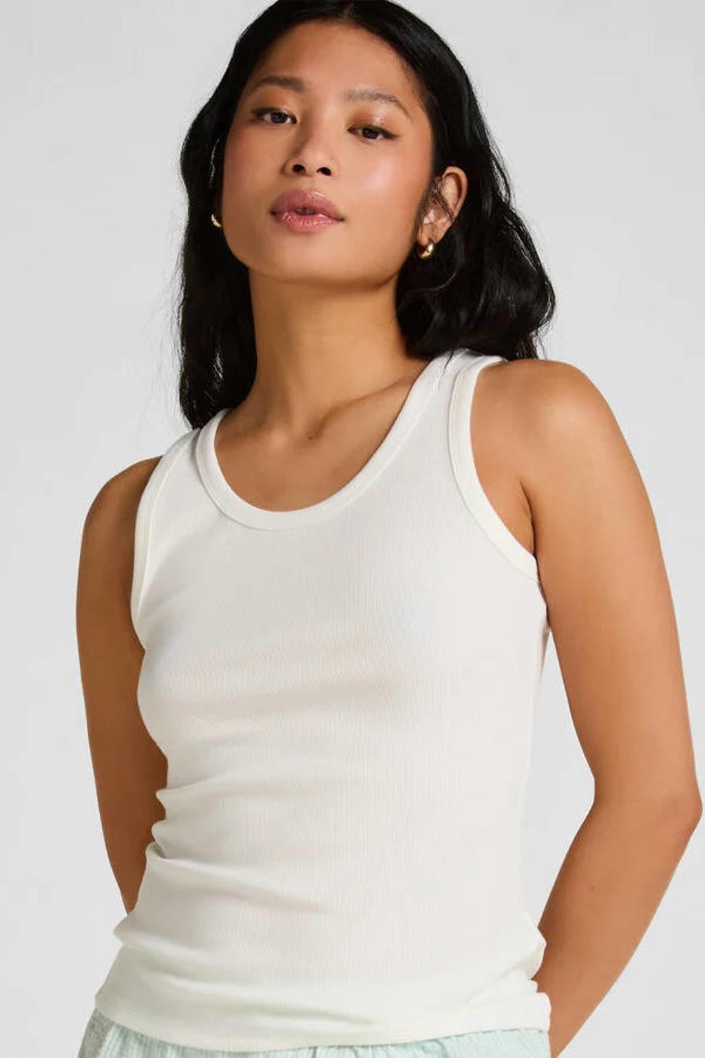 Hunkemöller pyjamatop wit