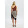 Selected Women one shoulder badpak bruin
