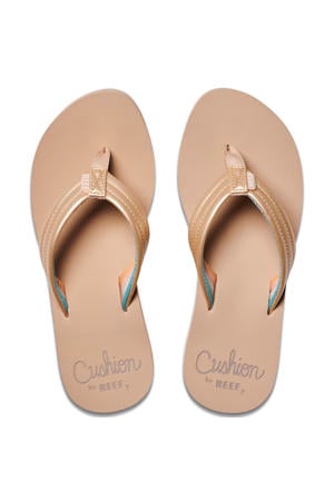 Cushion Breeze teenslippers goud