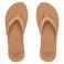 Reef Baja Sands leren teenslippers cognac