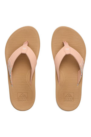 Santa Ana imitatieleren leren teenslippers