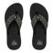 Reef Spring Woven teenslippers zwart/ecru