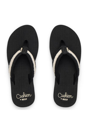 Baja Maria teenslippers zwart