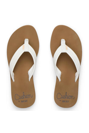 Cushion Breeze teenslippers wit