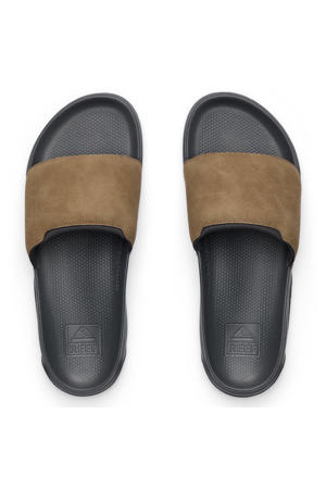 Tailslide badslippers lichtbruin