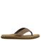 Reef The Layback leren teenslippers bruin
