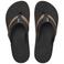 Reef Cushion Dawn teenslippers zwart/bruin
