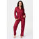 LingaDore satijnlook pyjama set - donkerrood