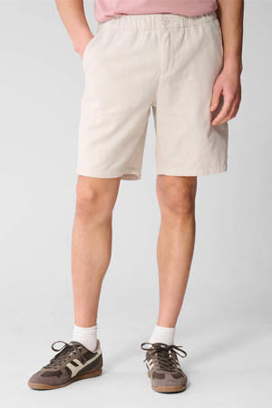 regular waist casual short ecru