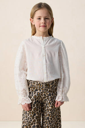 blouse wit broderie