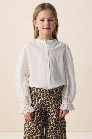 blouse wit broderie