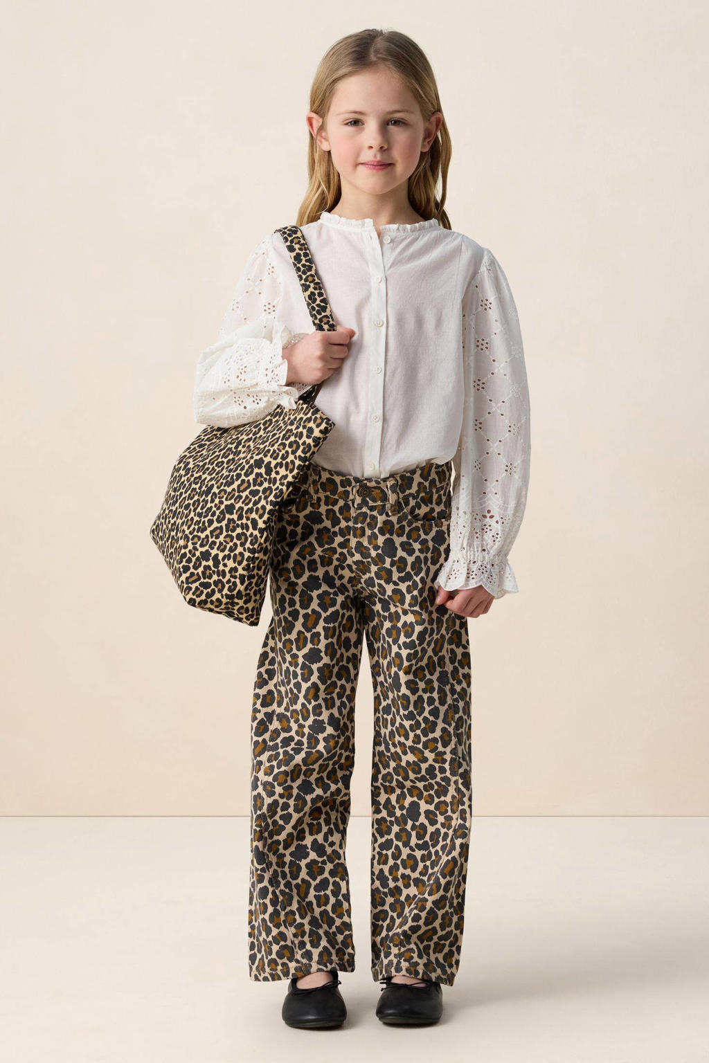 Sissy-Boy blouse wit broderie