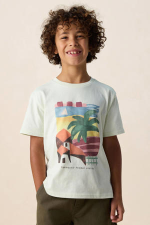 T-shirt lichtgroen