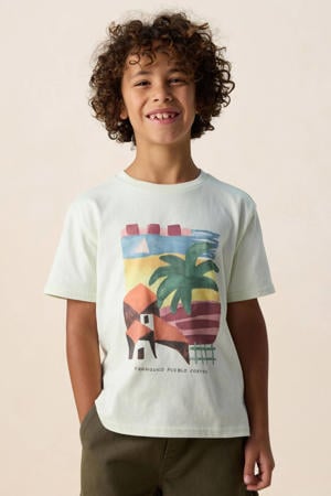 T-shirt lichtgroen