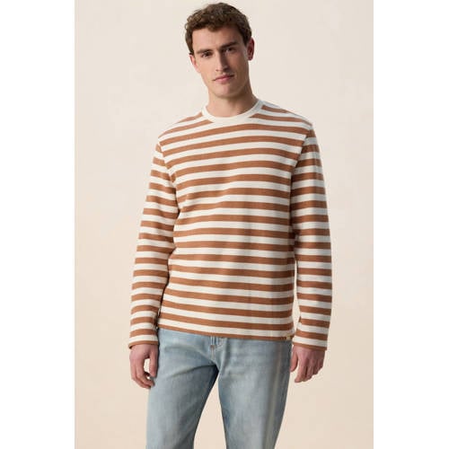 Sissy-Boy gestreepte sweater bruin afbeelding