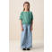 Sissy-Boy wide leg jeans light blue denim