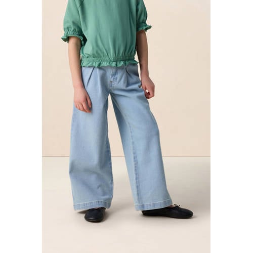 Sissy-Boy wide leg jeans light blue denim afbeelding
