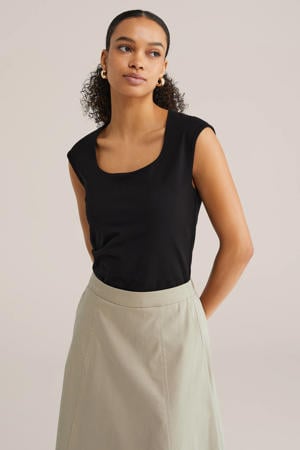 T-shirt zwart