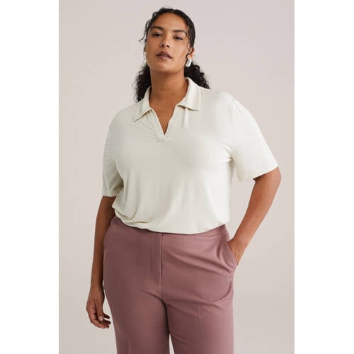 WE Fashion top ecru afbeelding