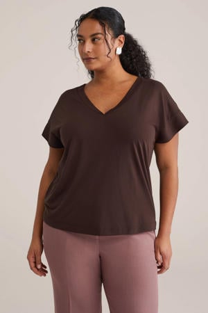 T-shirt bruin