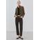 Mango straight leg jeans bruin