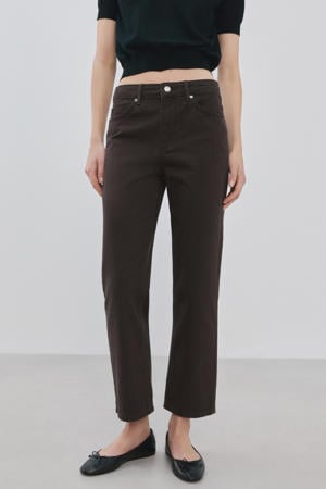 straight leg jeans bruin