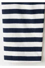 thumbnail: MANGO TEEN gestreepte longsleeve met backprint donkerblauw