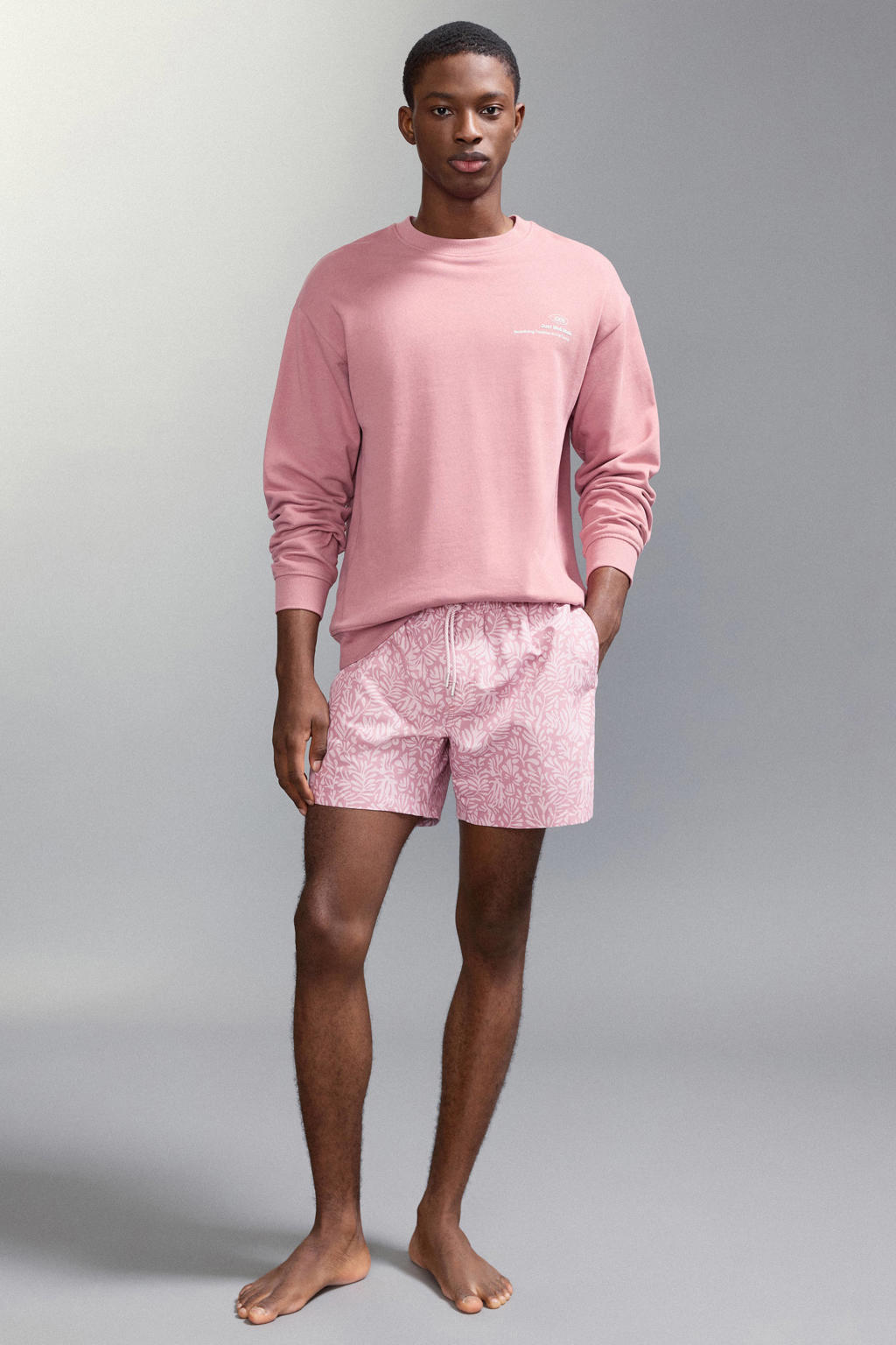 MANGO TEEN zwemshort roze