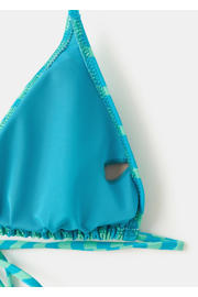thumbnail: MANGO TEEN halter bikini turquoise/blauw