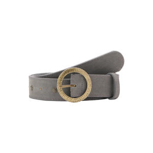 leren riem grijs