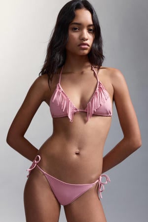 halter bikini met franjes