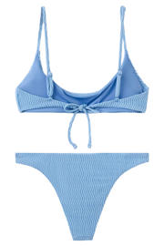 thumbnail: MANGO TEEN crop bikini blauw