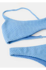 thumbnail: MANGO TEEN crop bikini blauw