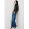 Mango Rechte mid-rise jeans straight leg jeans medium blue denim