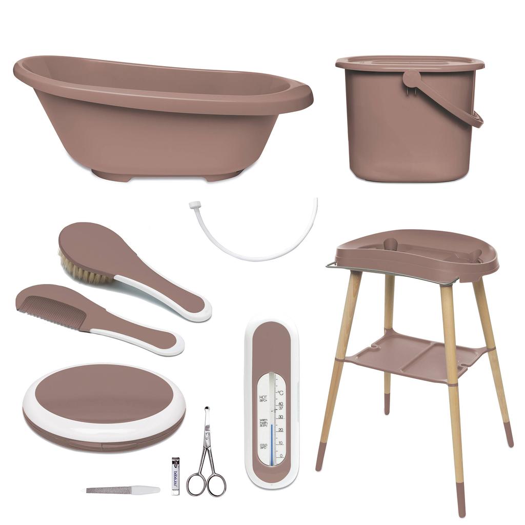 bébé-jou Badset 7-delig Sense Mocha Mousse
