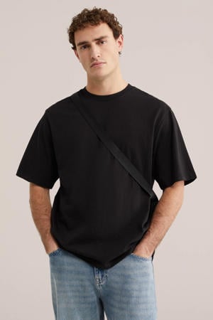 oversized T-shirt zwart