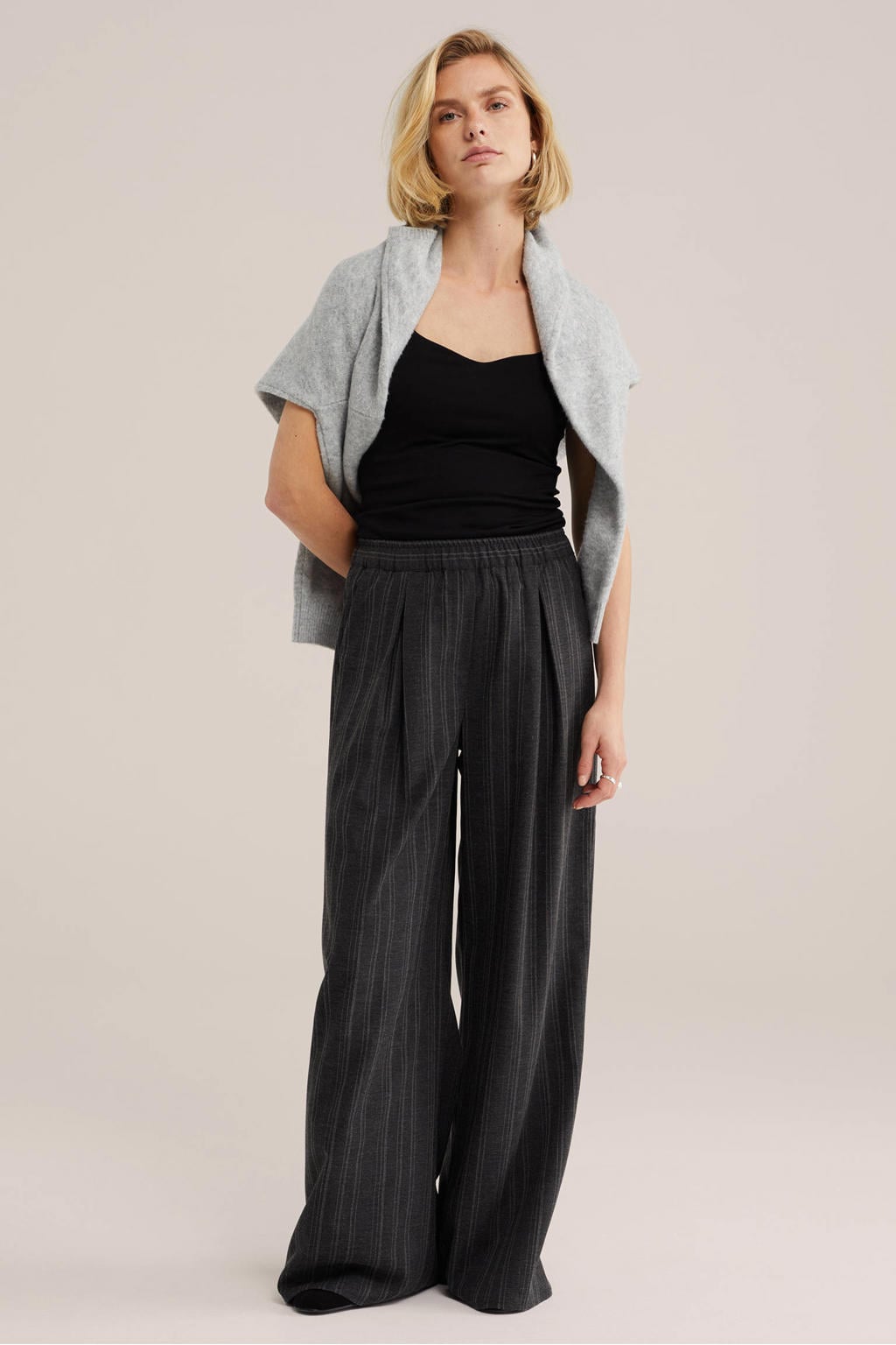 WE Fashion top zwart