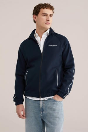 sweatvest donkerblauw