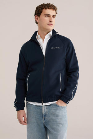 sweatvest donkerblauw