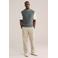 WE Fashion spencer met ingebreid patroon grijsgroen