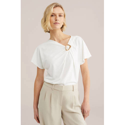 WE Fashion top wit afbeelding