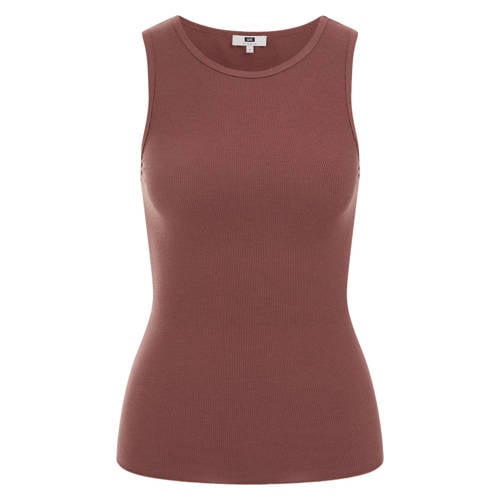 WE Fashion top roodbruin afbeelding