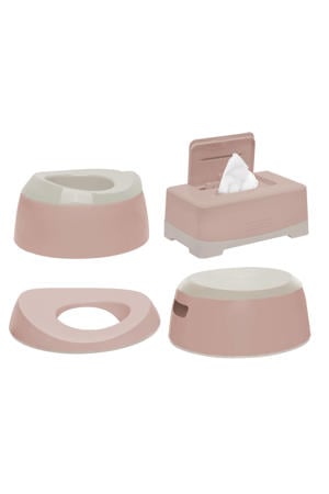 Toilet trainingsset LUMA Blush Pink