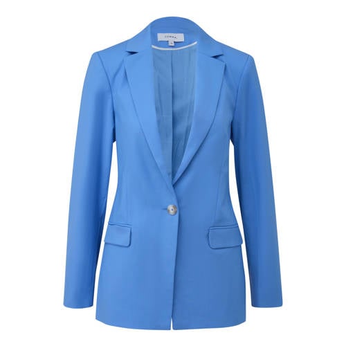 comma getailleerde blazer blauw afbeelding