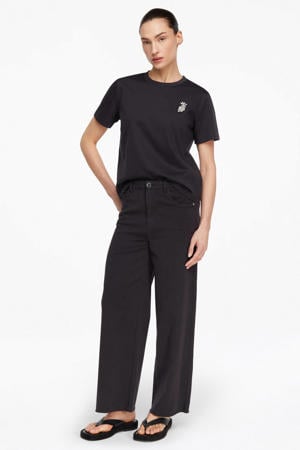 T-shirt donkerblauw