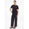 comma T-shirt donkerblauw