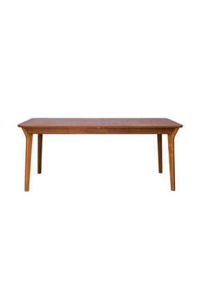 Ellen Uitschuifbare Eettafel 180/220x90 cm Walnoot - Bruin